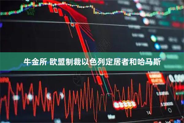 牛金所 欧盟制裁以色列定居者和哈马斯